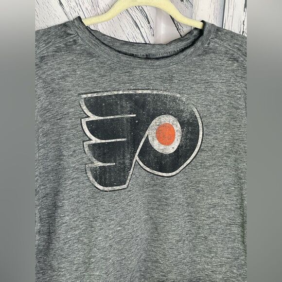 Philadelphia Flyers Grey Pullover Sweatshirt M - Picture 2 of 6